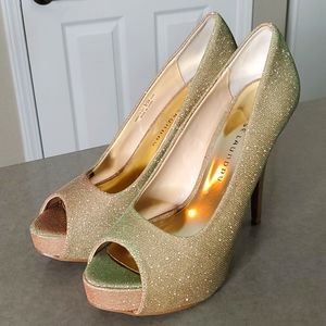 Size 8 Chinese Laundry Iridescent Heels